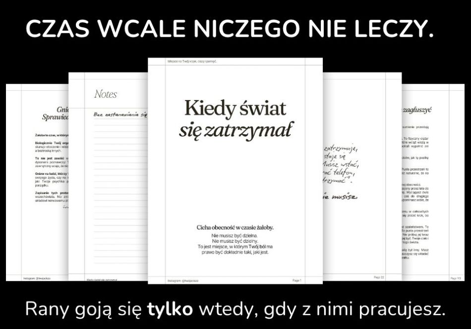 Twoja Cisza - rozmowa o żałobie. Wprost i konkretnie.